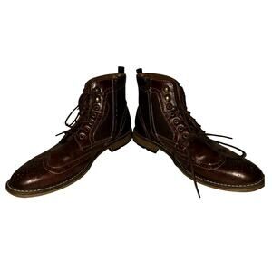 Sonoma Goods For Life® Amos Men's 11 Wingtip Ankle Boots Brown GorpCore Casual